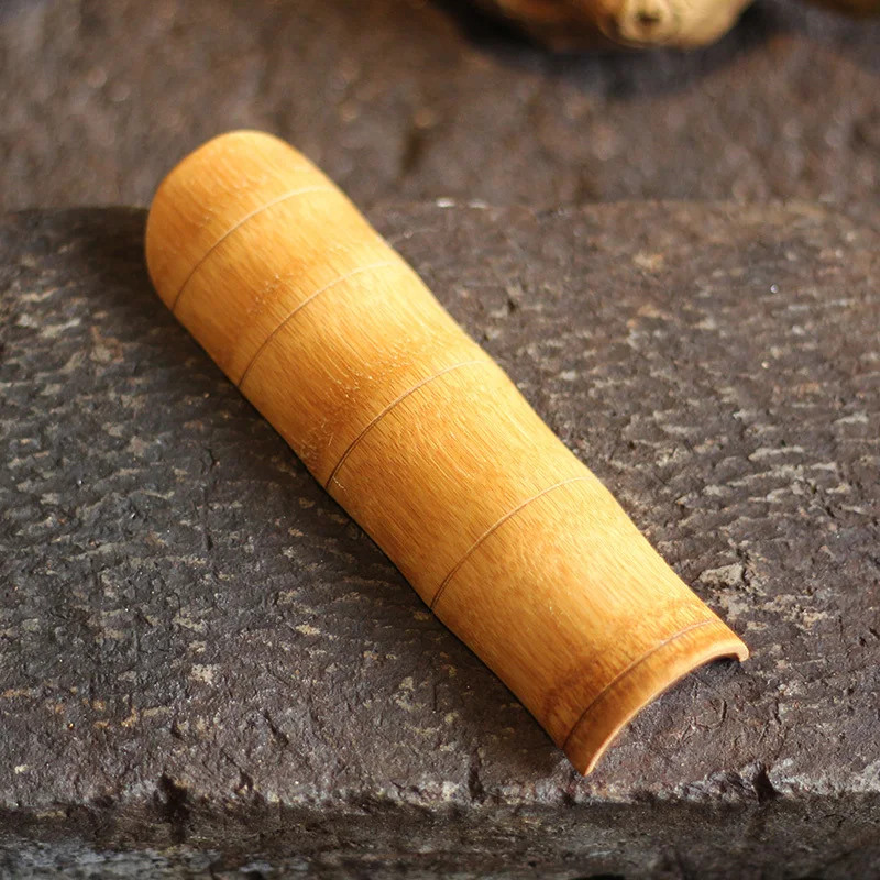 Natural Bamboo 5 Pcs Puer Tea Tools Accessories Teaware Set Include Needle Spoon Clip Tea Strainer Infurse Vintage Handmade