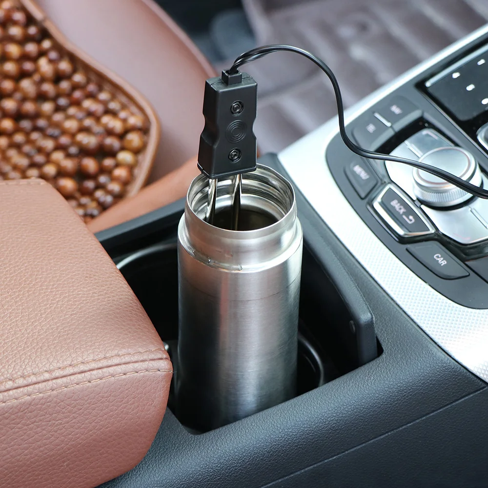 Портативный автомобиль; для напитков Нагреватель Зима для чая кофе воды погружающийся нагреватель авто с подогревом вписывается в 12 в гнездо для автомобильного прикуривателя