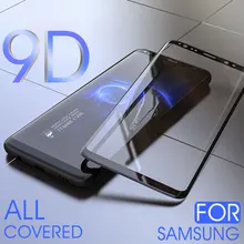 9D закаленное стекло для samsung S8 S9 Plus Note 9 8 Полное покрытие экрана Защитное стекло для samsung S7 S6 edge plus защитное стекло