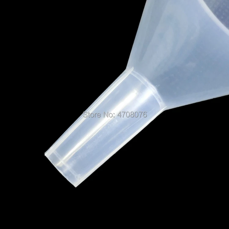REFURBISHHOUSE 2 Pezzi 60 ml 2 5/9Bocca Dia Laboratorio Trasparente Bianco Plastica Filtro Imbuto 