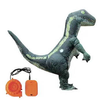 

Green Dinosaur Style Inflatable Clothes Inflatable Suit Party Performance Cosplay Performance Costumes Carnival Personalized