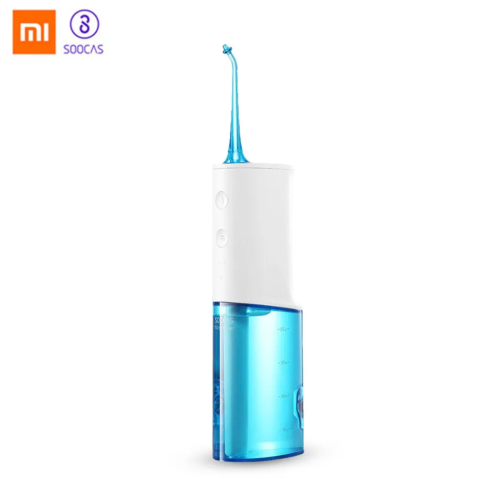 

YOUPIN SOOCAS W3 Portable Electric Oral Irrigator Wireless Waterproof USB Charging Water Flosser 3 Cleaning Mode Oral Irrigators