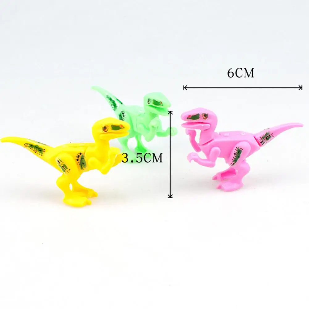 

5Pcs/Set Simulate Velociraptor Shape Assemble Toys for Kids Assembling Raptor Dinosaur DIY Toys Random Color