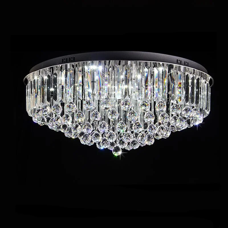 

Modern Remote Control Crystal Ceiling Lamp Led Lamps Living Room Ceiling Lamps Adjustable Light E14 Led Lustre Ceiling Lights 15