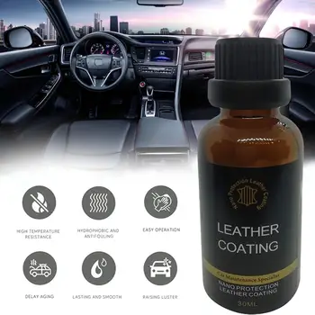 

New Style 1Pcs 30ml Ceramic Car Coating Polish Wax Plastic Leather Retreading Agent Automotive Interior Cleaner Care