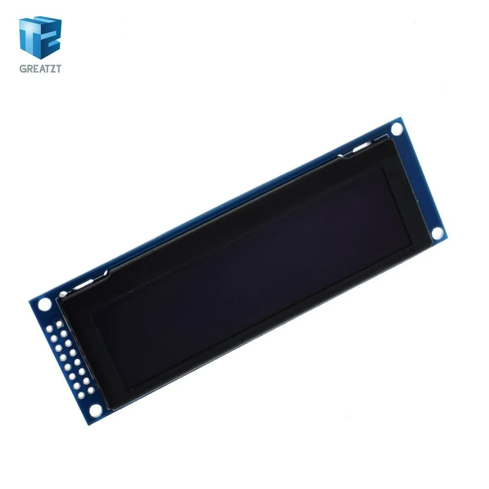 

YUYANG Real OLED Display 3.12" 256*64 25664 Dots Graphic LCD Module Display Screen LCM Screen SSD1322 Controller Support SPI