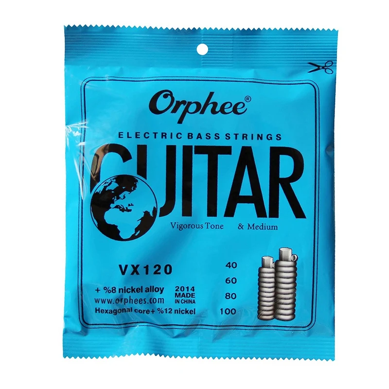 SEWS-Orphee Электрические бас струны из углеродистой стали серии шестиугольный