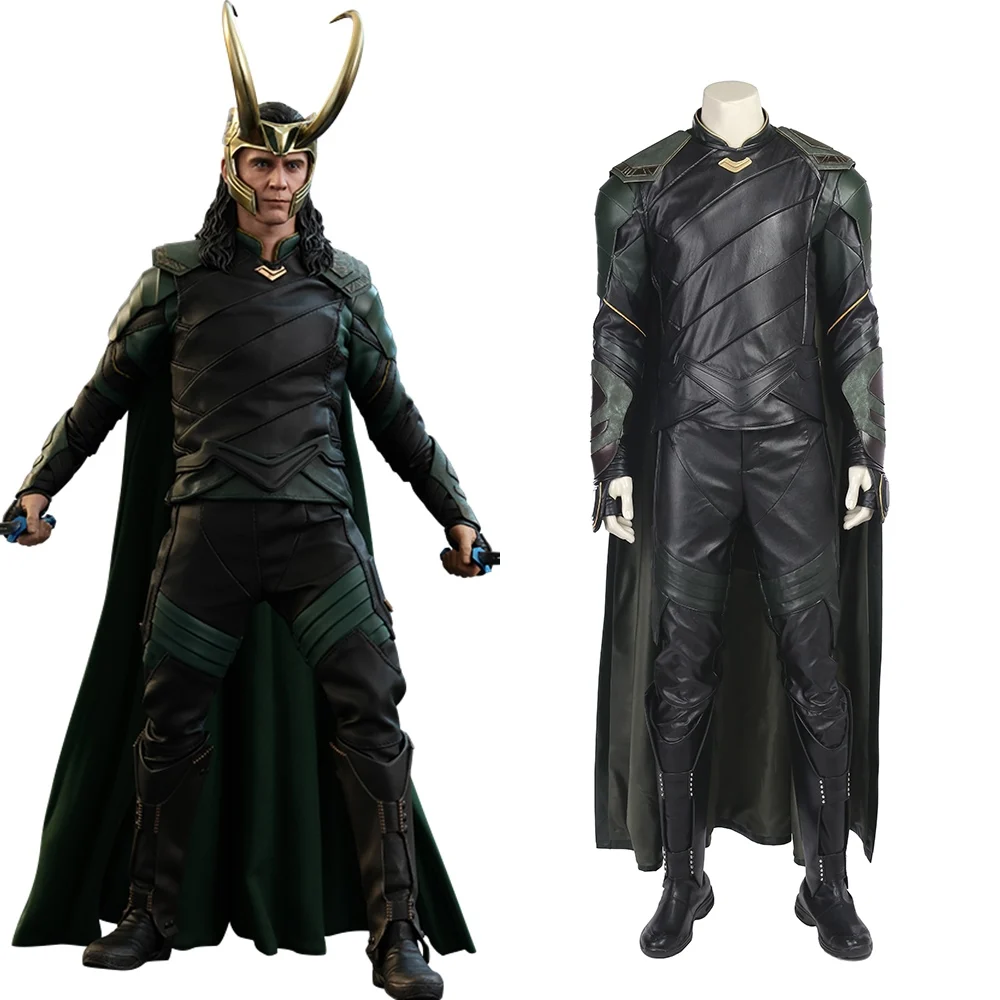 

Top Grade Thor 3 Ragnarok Loki Cosplay Costume