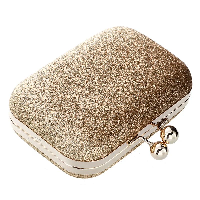 

Clutch Hand Shoulder Bag Women PU Leather Shoulder Bag Gold