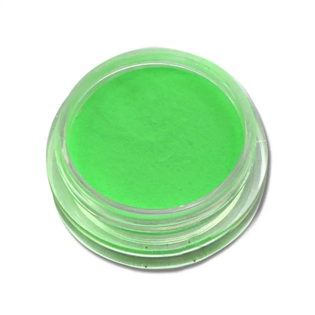 Portable DIY Nail Art Tool Night Plastic Luminous Glitter Nail