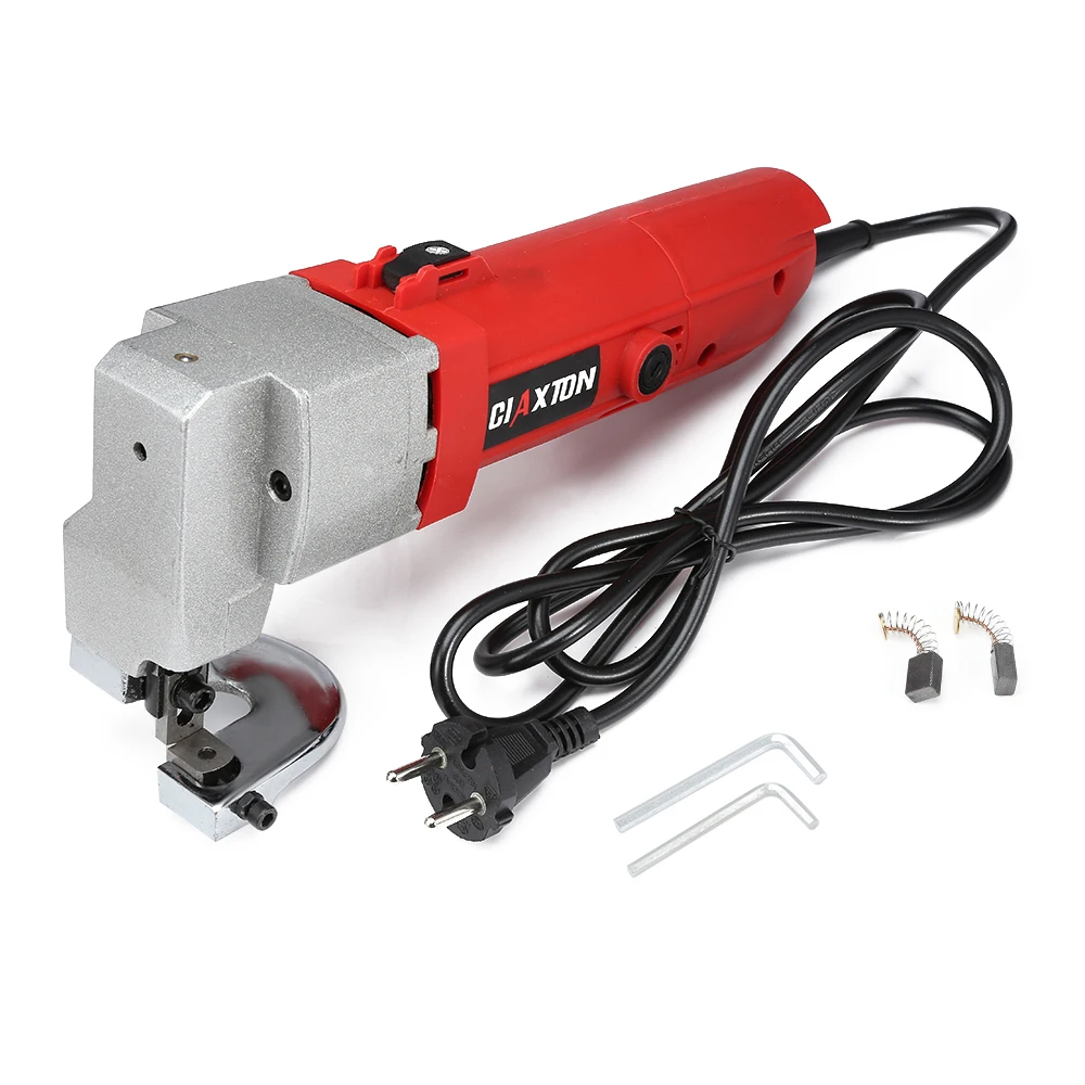 

500W 220V Electric Scissors Sheet Metal Shears Snip Cutter Steel Plate Shearing Machine Barbed Wire Metal Sheet Cutter Scissor