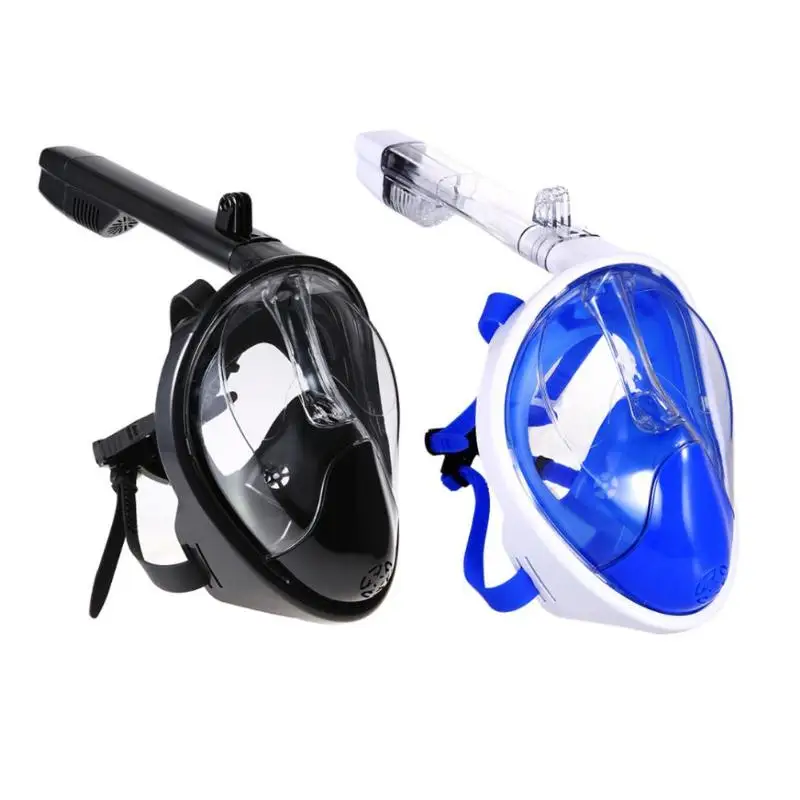 

Full Face Snorkeling Mask Underwater Anti Fog Diving Goggles Swimming Scuba with Pipe for GoPro