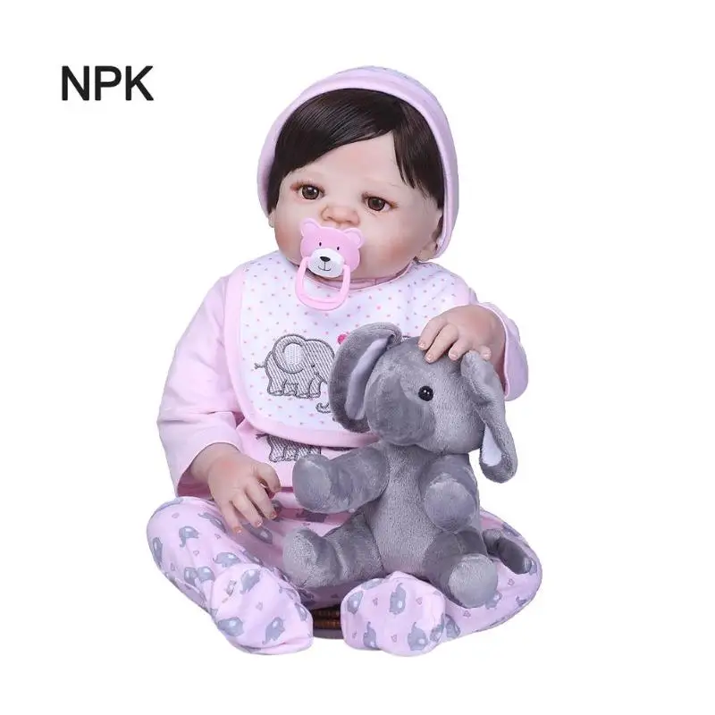 

56cm Soft Vinyl Lifelike Simulation Reborn Baby Doll Infant Companion Toy