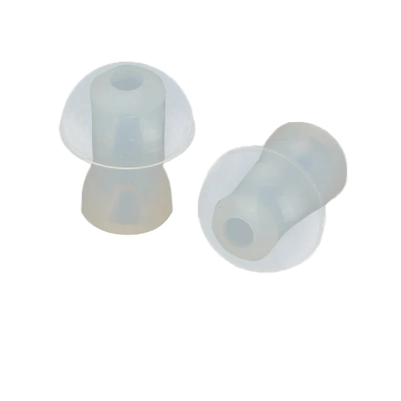 

1pc Two Layer Silicone Earbud Replacement Plug Eartips Cover Cushions for Digital Hearing Aid Earplug Health Care Product
