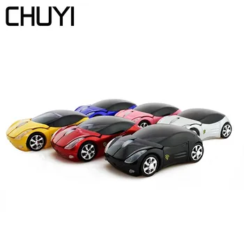 

2.4Ghz Mini Wireless Mouse Classic Car Shape Mice 1600DPI 3D Cute Optical Computer Mause With USB Receiver For PC Laptop Desktop