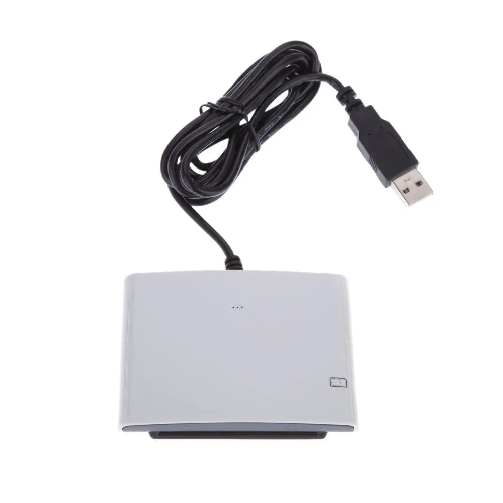 Контактный IC считыватель смарт карт Писатель чип R4 PC/SC поддержка SIM мини карты для