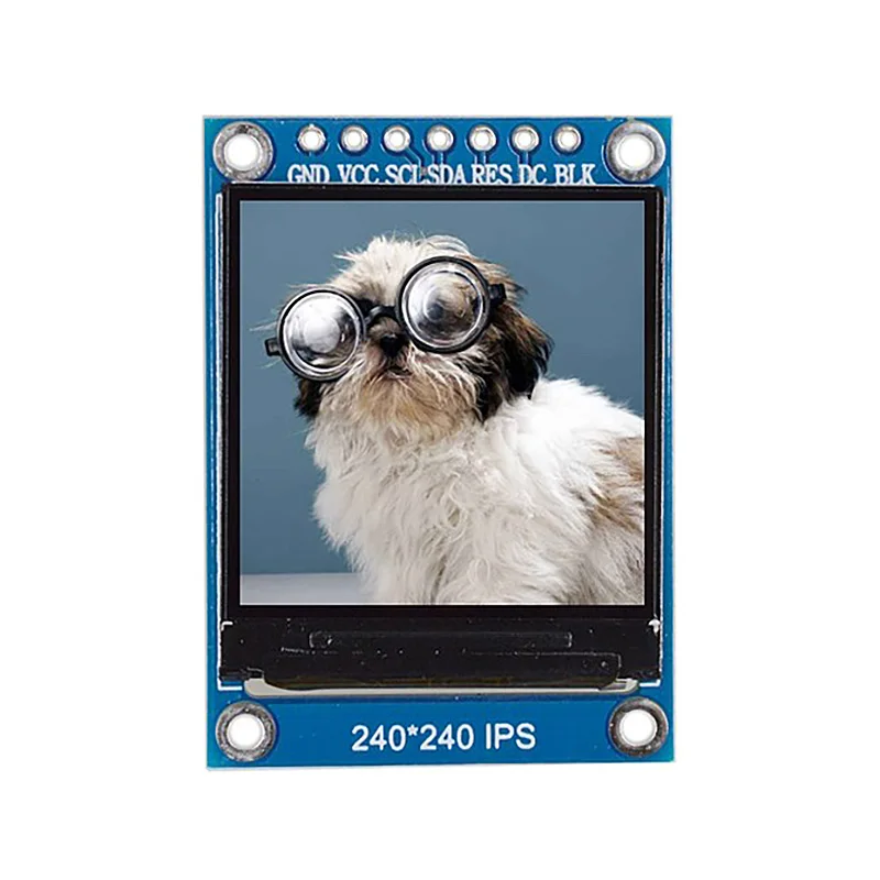  1.3 Pollici Ips Hd Tft St7789 Unità Ic 240X240 La Comunicazione Spi 3.3V di Tensione di Interfaccia