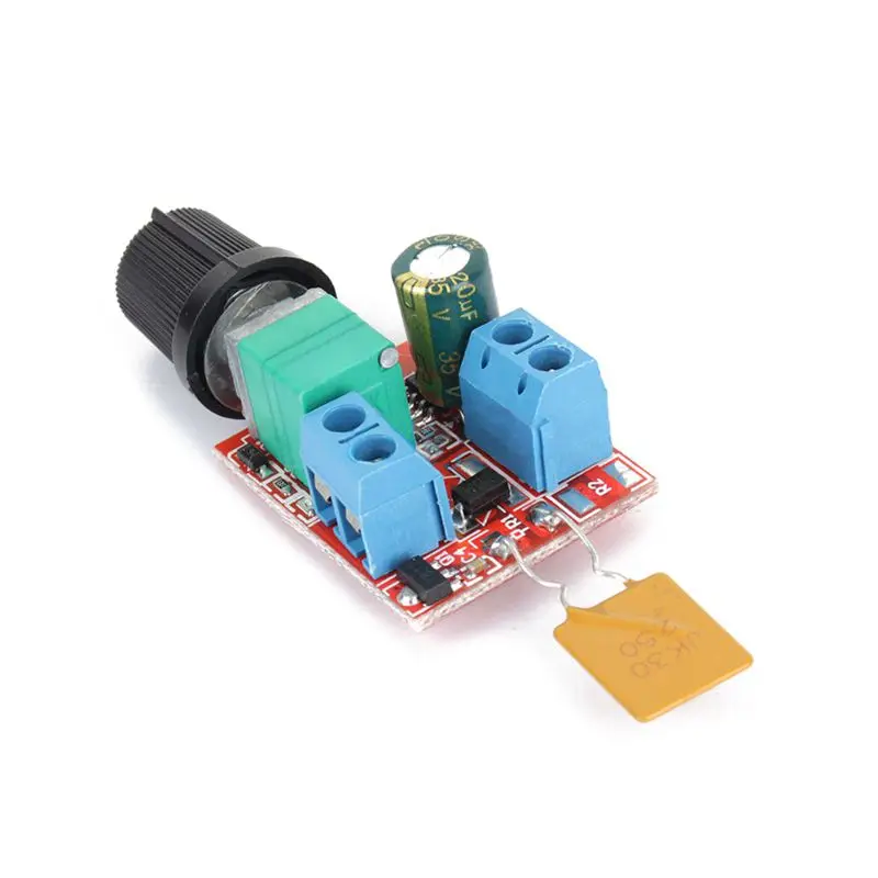 

Mini DC Motor PWM Speed Controller 3V-35V 90w Speed Control Switch LED Dimmer Modules