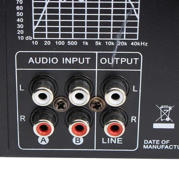  AV Amp Speaker Support 4 Microphone Reverb Equilibrium 4