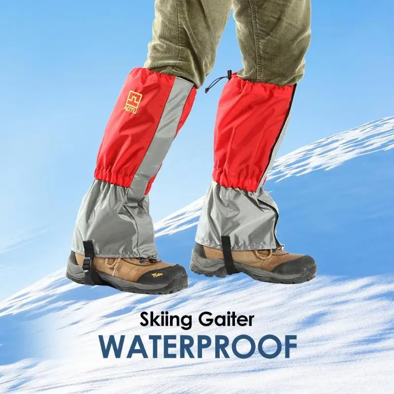 

Outdoor Waterproof Leg Warmers Snow Kneepad Skiing Gaiters Hiking Climbing Leg Protection Guard Sport Safety