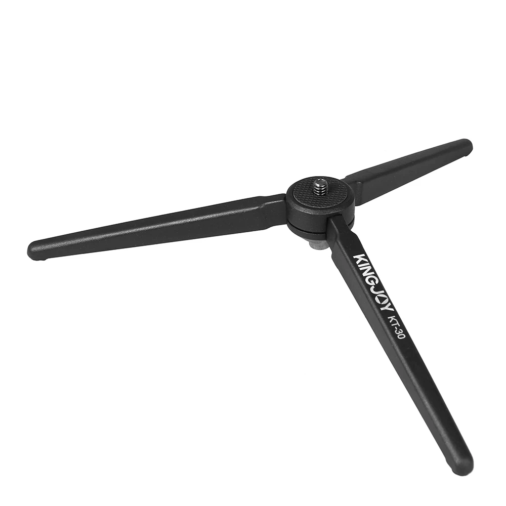 

KINGJOY Mini Tripod Stabilizer Stable Tabletop Desktop for GoPro DSLR Cameras for Stabilizers of ZHIYUN FEIYU HOHEM DJI MOZA