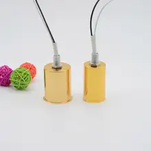 E27 E14 керамический винт база круглый светодиодный светильник лампа патрон-адаптер Светильник лампы розетки черный/белый/золотой/хром