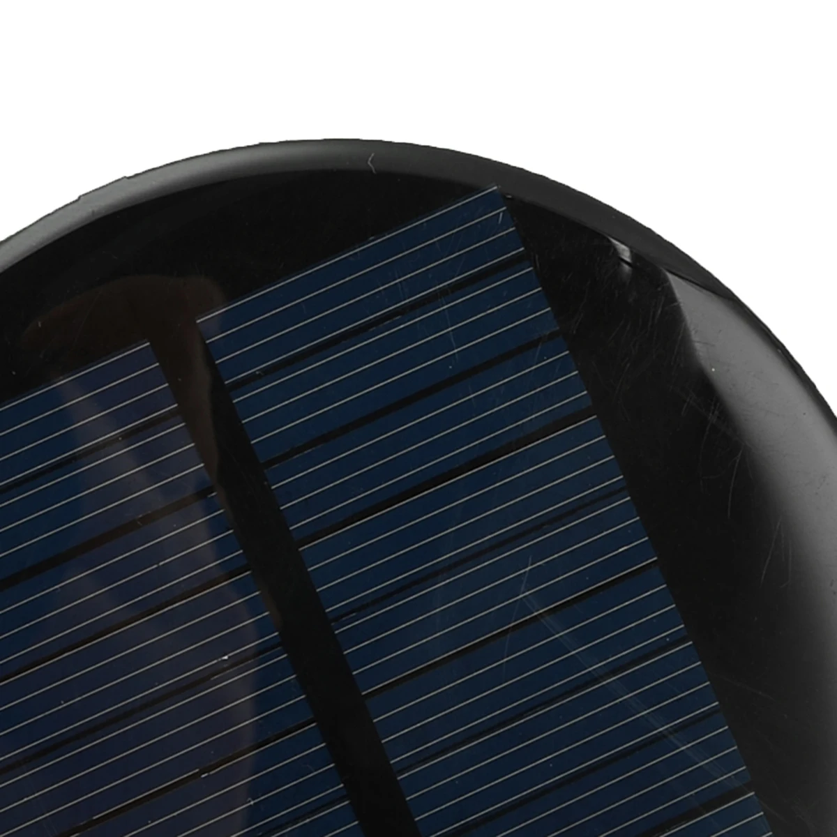 6 в 2 Вт 0.35A Солнечная энергия 80 мм DIY Мини поликристаллический кремниевый модуль солнечных батарей круглая солнечная панель эпоксидная доска