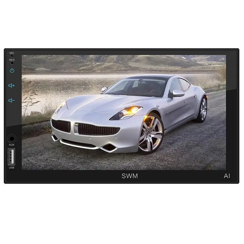 

Car MP5 Player A1 2Din Quad-core Android 8.1 Car Stereo MP5 Player GPS Navi WiFi RDS FM AM Radio U Disk BT4.2