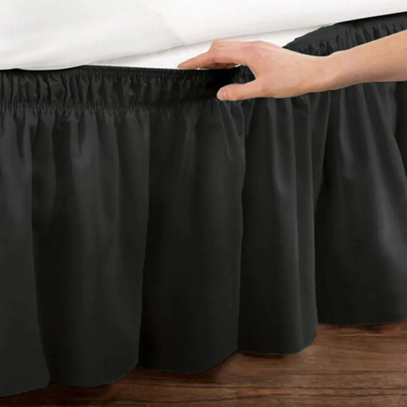 Бесплатная доставка эластичная кровать для отеля 6 чистых цветов замшевая ткань