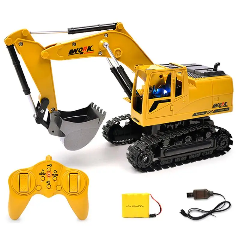 Беспроводной пульт дистанционного управления инженерный 5CH 4 Shovelloader RC колесный
