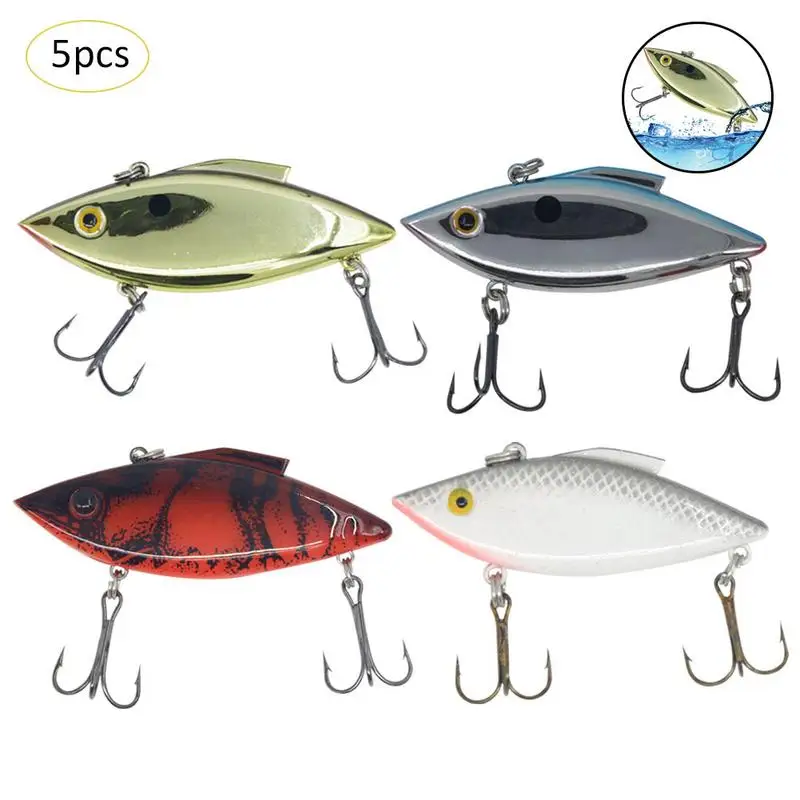 

5 pack road ya bait vibrating swimming full swimming layer lure long shot hard bait seawater freshwater carp cocking color