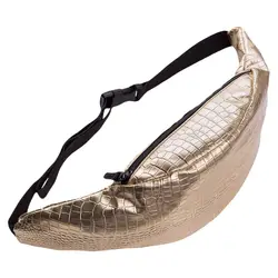 Модная поясная сумка с бутылкой Золотой Аллигатор PU поясная сумка для женщин сумка для ног сумки bolso para cinturon