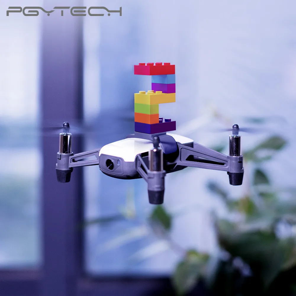 

PGYTECH TELLO Building Blocks Adapter for LEGO Toys RYZE RC Quadcopter for DJI Tello DIY Accessories