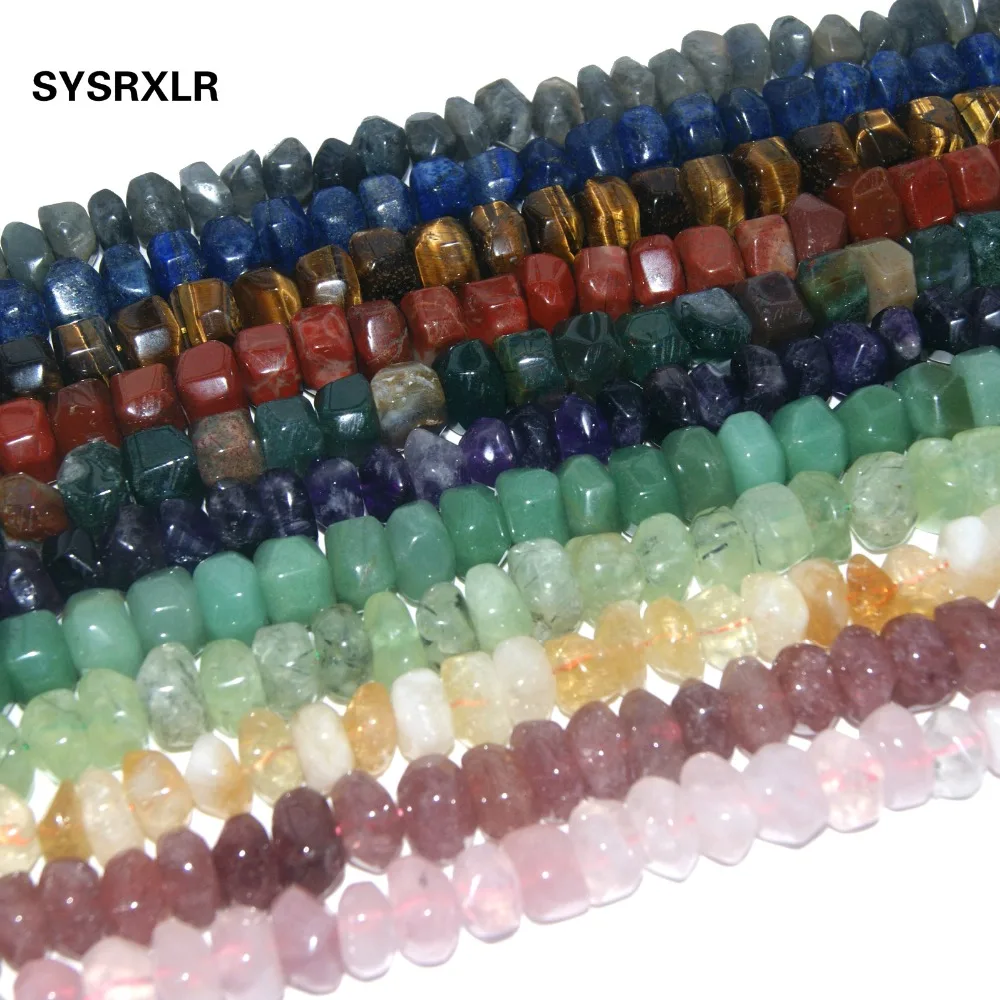 

Natural Stone Beads Irregular Shape Pink Quartz Amethysts Agates Lapis lazuli Beads For Jewelry Making DIY Bracelet Necklace