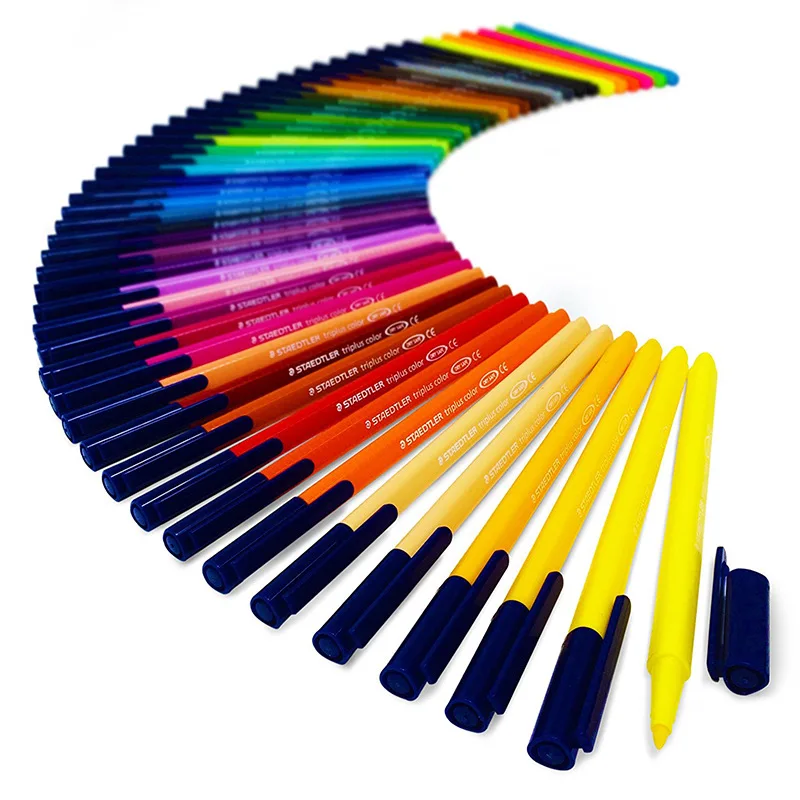 

Staedtler Triplus Color Pens - Metal Gift Tin of 50 Brilliant Colours - 1.0mm