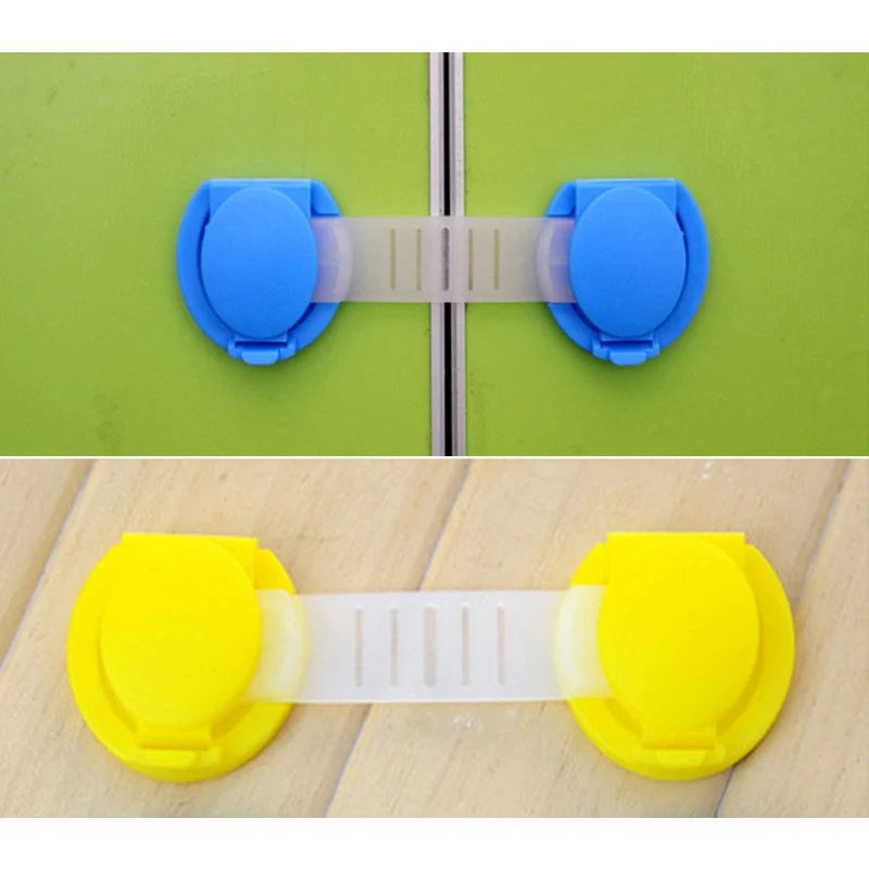 Safety Drawer Long Short Style 10 Pcs Children Furniture Sets Drawer Lock ABS Locks Baby Safety Door Protective Locks