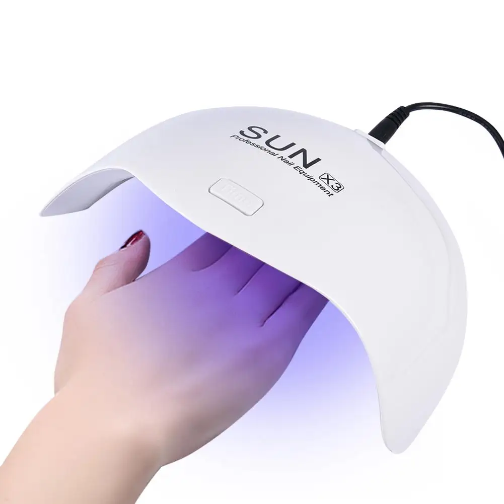 Online 24 W UV LED Nagel Trockner Heilung Für Alle Gel Nägel Kappe Nagel Auto Auf Off Sensor Aktualisiert Mit 12 stücke Led leuchten Nagel Lampe Kunst Werkzeuge