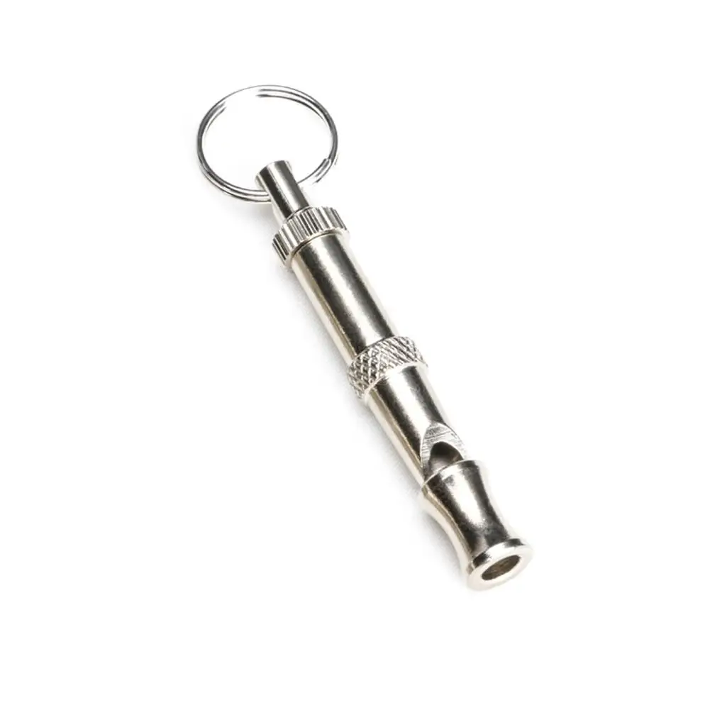 

UltraSonic Pet Dog Training Whistle Adjustable Sound Silent Key Chain 9cm Fashion Style Dog Training Product For Pet Dog Trainer