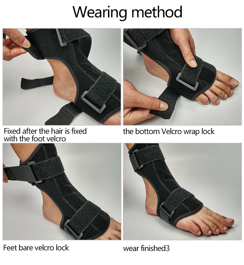 

Foot Drop Postural Corrector Ankle Support Plantar Fasciitis Tendonitis Splint Posture Correction Pain Relief Foot