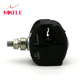 

MKELE MK-IPCJJC-7-1 Insulation Piercing Connector Waterproof Clamps 1 KV Main Line Section:150-240 Branch Line Section: 10-25