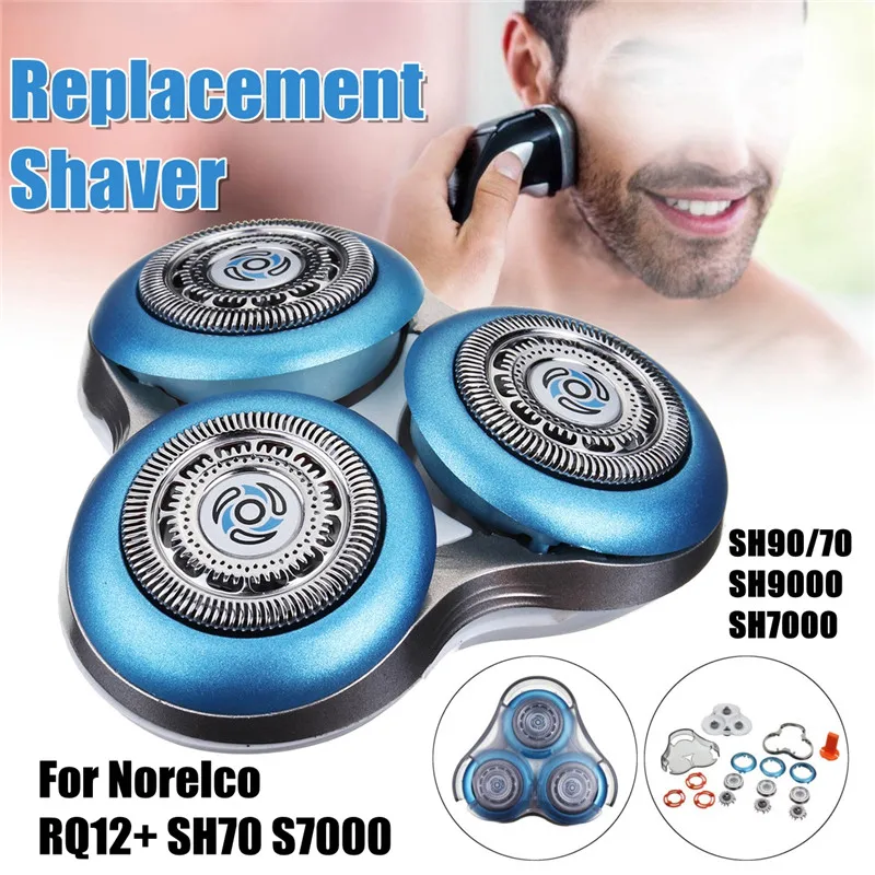 

For Philips Norelco Shaver Replacement Razor Head Blade Cutter RQ12 +SH70 S7000