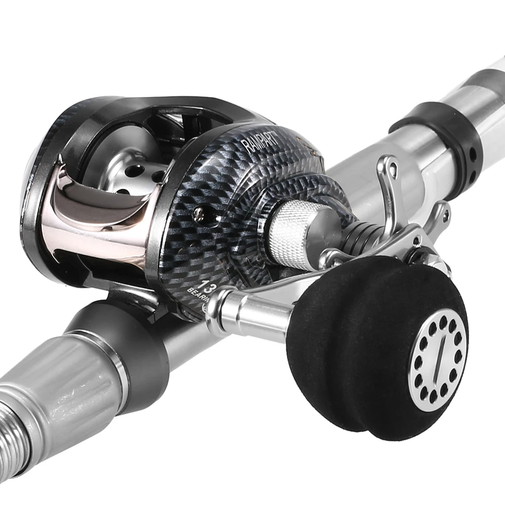 Baitcasting Fishing Reels 13+1BB 6.3:1 Bait Casting Fishing Reels Carp Fishing Baitcast Reel Tackle Carp Fishing Pesca