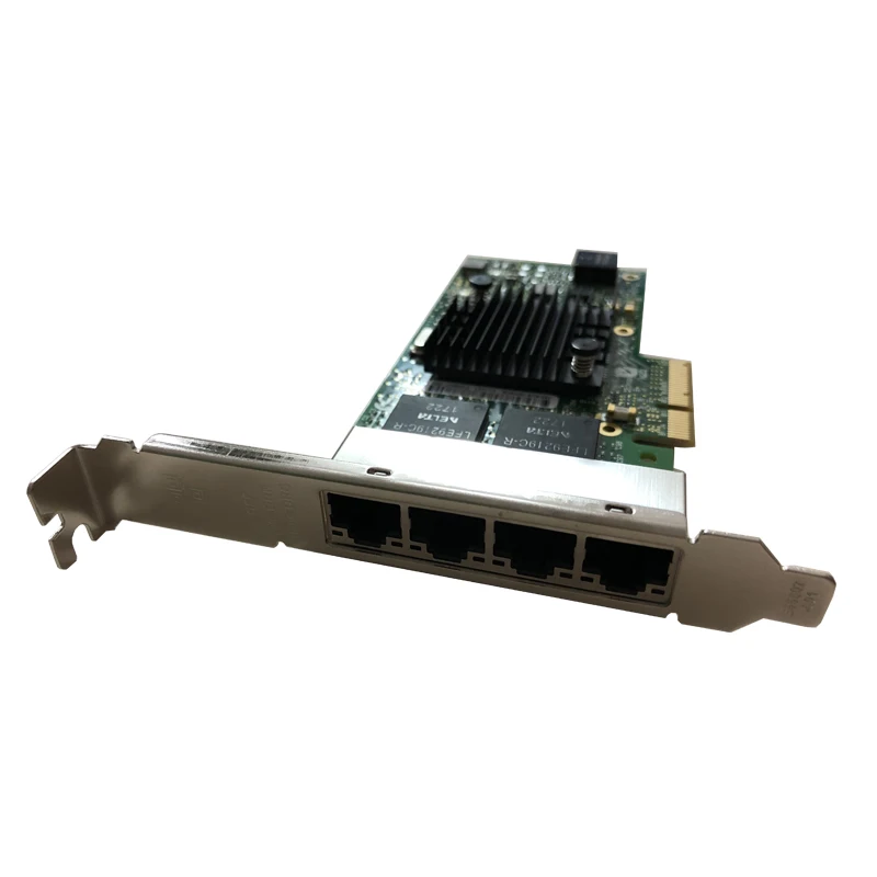 Eastforfuy intel I350 4RJ45 Quad Port Gigabit Network Server Adapter Intel I350-T4 Chipset PCI-Expres
