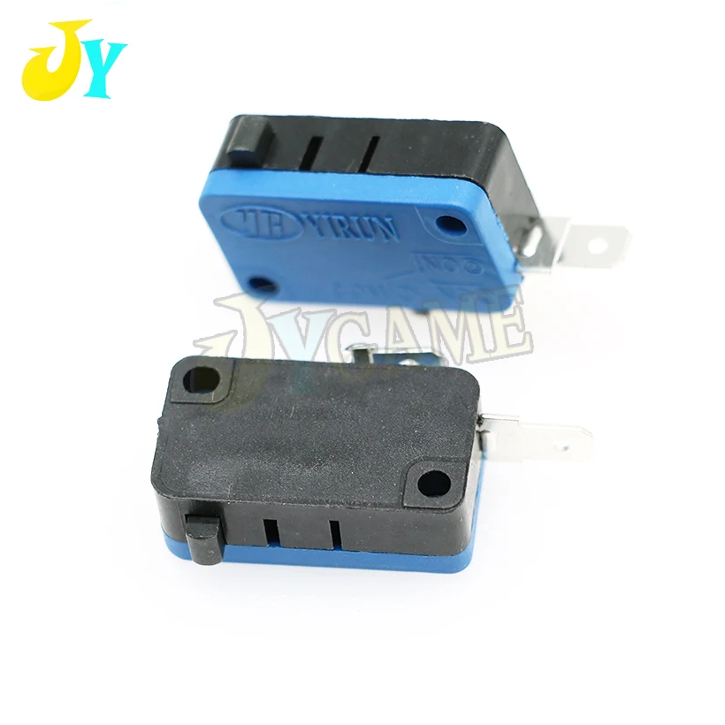 

50pcs/ Lot 2 terminal Microswitch 2 feet Micro Switch for Arcade LED Push Button DIY Arcade cabinet Kit