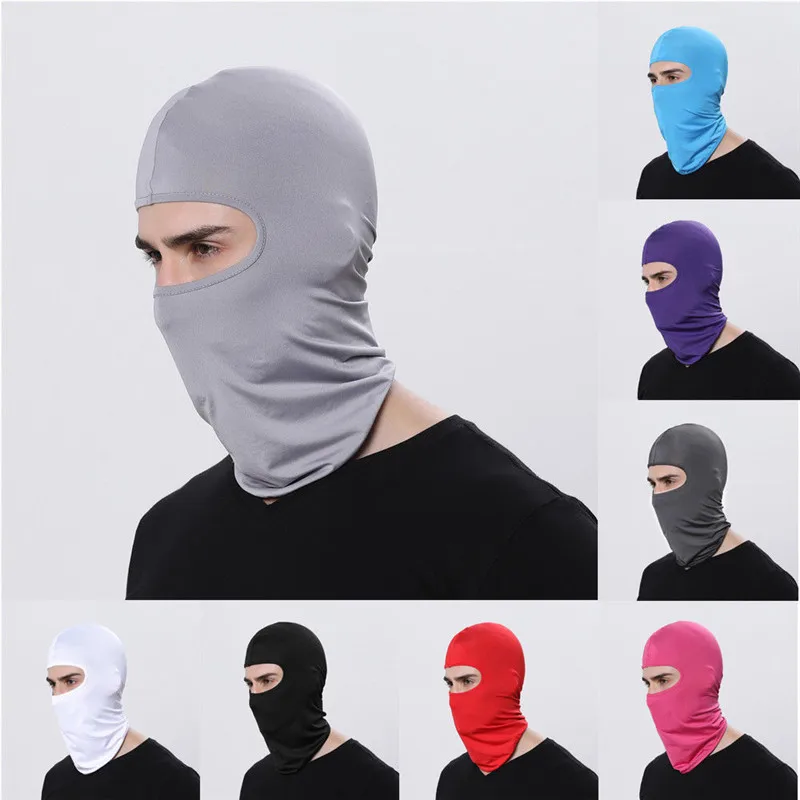 

Outdoor Men Women Cycling lycra Summer Sun Ultra UV Anti-UV Face Protection Full Face Mask Unisex