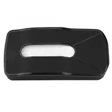 Держатель салфетки Автомобильный солнцезащитный козырек тканевый ящик держатель из искусственной кожи подвесное бумажное полотенце Чехол черный автомобиль-Стайлинг Новые поступления