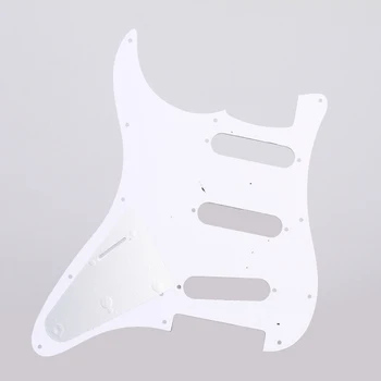 

Red Tortoise Shell Pickguard 3 Ply 11 Hole For Strat Guitar SSS