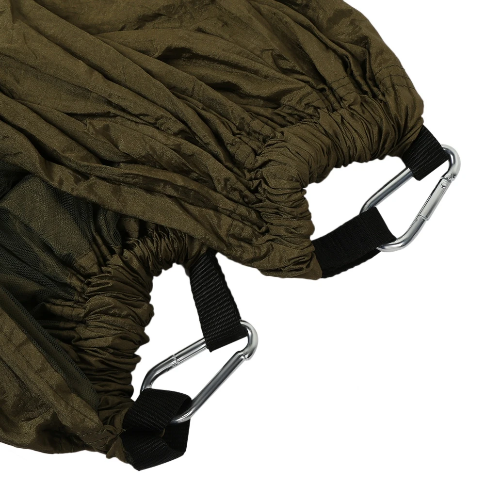 Сверхлегкий гамак для кемпинга на 1-2 человека с москитной сеткой, крепкий спальный мешок для кровати, Flyknit Hamaca