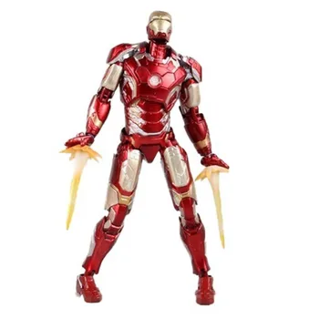 

Pay Tribute To Iron Man MK45 17cm PVC Action Figure Marvel legends Toys Avengers Figma Ironman Super Hero Collection Model Dolls