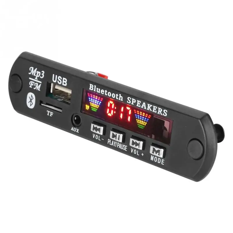 TFM01BT + U DX Bluetooth 4 цвета Экран FM APE FLAC панель расшифровки жидкокристаллического